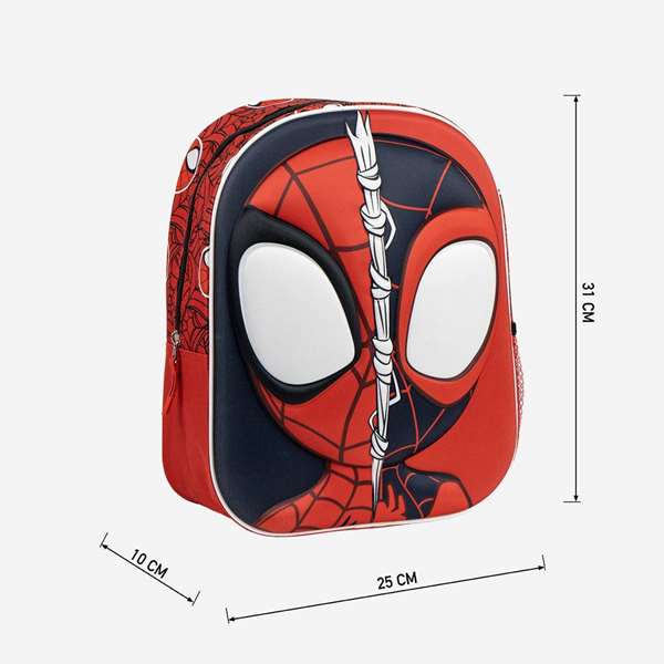 Cerdá Mochila Infantil 3D Spidey 25.0 x 31.0 x 10.0 cm