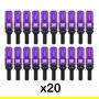 Kit de tornillos OMP OMPS09981211 28 mm Morado M12 x 1,50