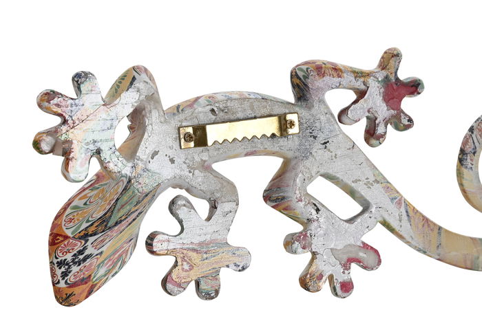 DKD Home Decor Decoración Pared Mediterráneo Multicolor Resina 22 x 10 x 4 cm (2 Unidades)