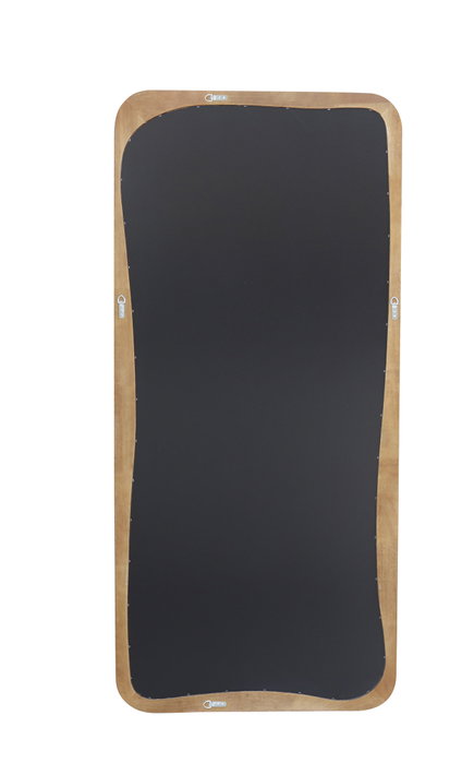 DKD Home Decor Espejo Hevea / Rubberwood Cristal 81x3x178 Natural