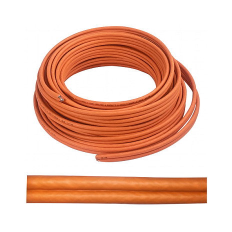 Helos Cable de red Cat.7 Duplex AWG 23 LSZH 500m Naranja Helos Cable de red Cat.7 Duplex AWG 23 LSZH 500m Naranja