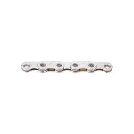 KMC Cadena X Flat 12 Velocidades para SRAM AXS 126 Eslabones Plateada con MissingLink