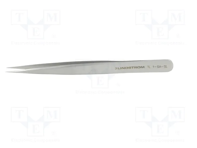 LINDSTRÖM Pinza recta de 120 mm con filos estrechos