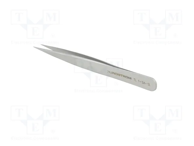 LINDSTRÖM Pinza recta de 120 mm con filos estrechos