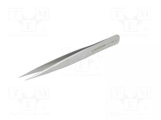 LINDSTRÖM Pinza recta de 120 mm con filos estrechos