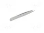LINDSTRÖM Pinza recta de 120 mm con filos estrechos
