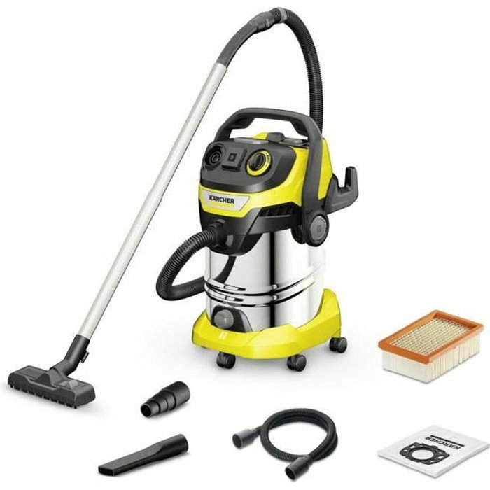 Karcher WD 6 PS V-30/8/35/T Aspirador en seco y húmedo, 30 L, 1300W