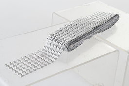 DKD Home Decor Decoracion Navidad Moderna Plateado PVC 5 x 0.1 x 300 cm