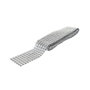 DKD Home Decor Decoración PVC Plateada 300x5x0,1 cm