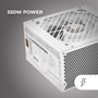 Mars Gaming MPB550SIW Fuente de Alimentación 550W Blanco 80 Plus Bronze