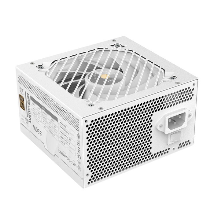Mars Gaming MPB550SIW Fuente de Alimentación 550W Blanco 80 Plus Bronze