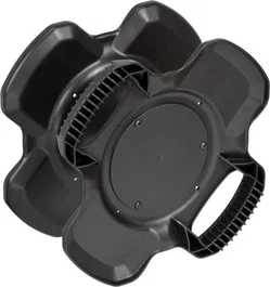Brennenstuhl 1169700010 - Tambor Vacío para Alargador Eléctrico de Goma X-Gum, Resistente a Impactos, Aceite y UV, 250x130x250 mm