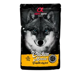 Alpha Spirit Pouch Pollo para Perros 24x85 gr