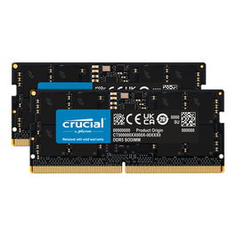 Crucial CT2K16G48C40S5 Memoria RAM DDR5 32GB (2x16GB) 4800MHz CL40 SODIMM para Portátil