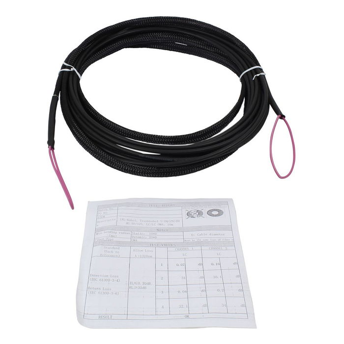 Synergy21 Trunkkabel LWL-Kabel OM4 U-DQ(ZN)BH 8G 50/125, LC/LC, 100m, Trommel