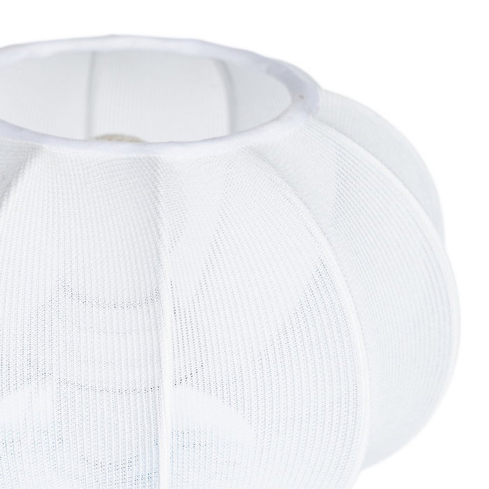 Lámpara Mesa Azul Cristal-Tejido 21 X 21 X 22,50 cm