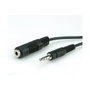 Roline Cable de Extensión de Audio 3,5 mm M/F 5 m