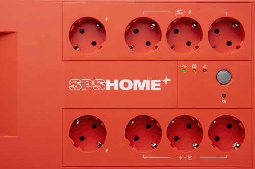 Salicru SPS 650 HOME+ UPS Línea Interactiva 650VA 8 Tomas Protección Sobretensiones
