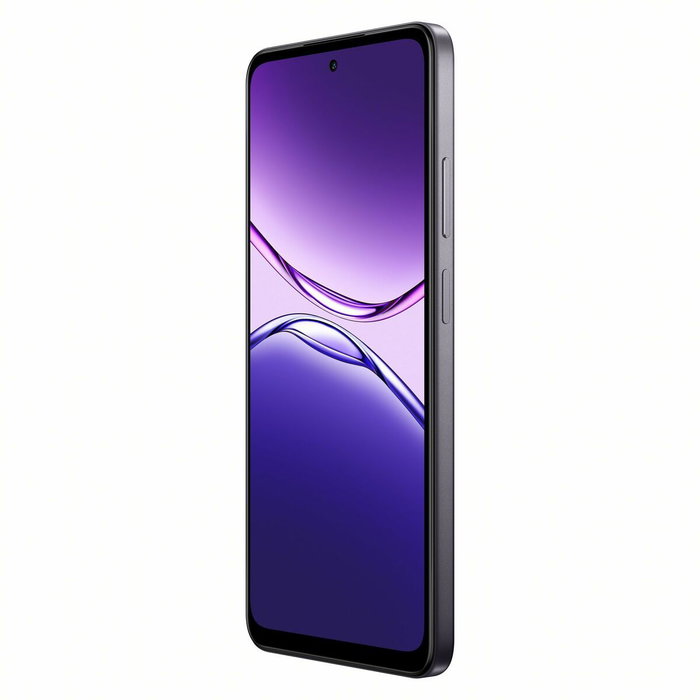 OPPO A5 Smartphone, Pantalla 6.67" LCD 90Hz, 6GB RAM + 128GB, Cámara Dual 50MP, Batería 6000 mAh, Android 15, 4G, ColorOS 15, Color Dark Purple