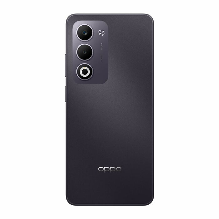 OPPO A5 Smartphone, Pantalla 6.67" LCD 90Hz, 6GB RAM + 128GB, Cámara Dual 50MP, Batería 6000 mAh, Android 15, 4G, ColorOS 15, Color Dark Purple