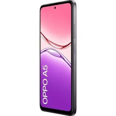 OPPO A5 Smartphone 6/128GB, Pantalla 6.67" 90Hz, 6000 mAh, Carga 45W, Cámara 50MP, Resistente Agua/Polvo IP65, Color Púrpura