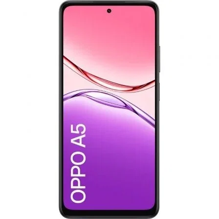 OPPO A5 Smartphone 6/128GB, Pantalla 6.67" 90Hz, 6000 mAh, Carga 45W, Cámara 50MP, Resistente Agua/Polvo IP65, Color Púrpura