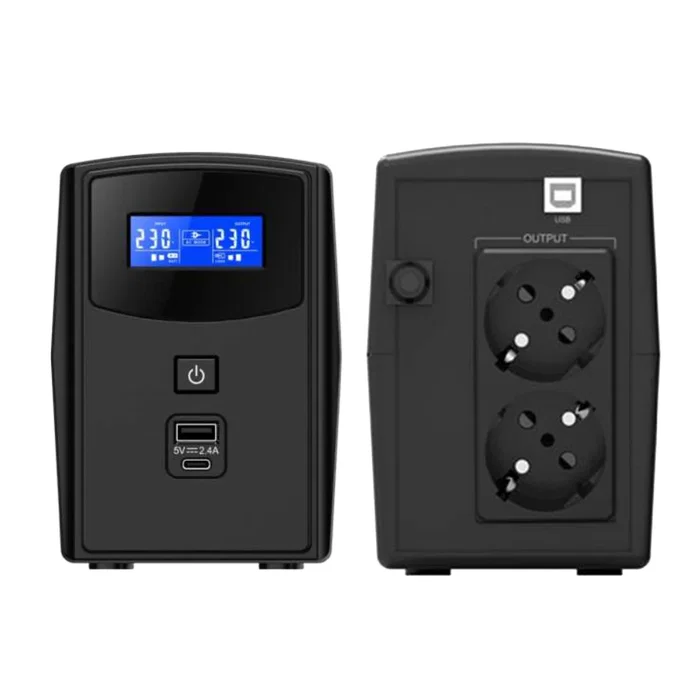 Phasak Sirius PH 7308 800VA/480W Interactivo Phasak Sirius PH 7308 800VA/480W Interactivo