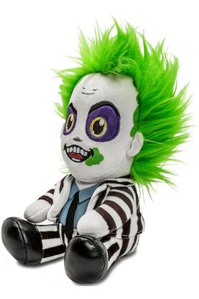 Kidrobot Beetlejuice Phunny Peluche Sentado con Atuendo a Rayas