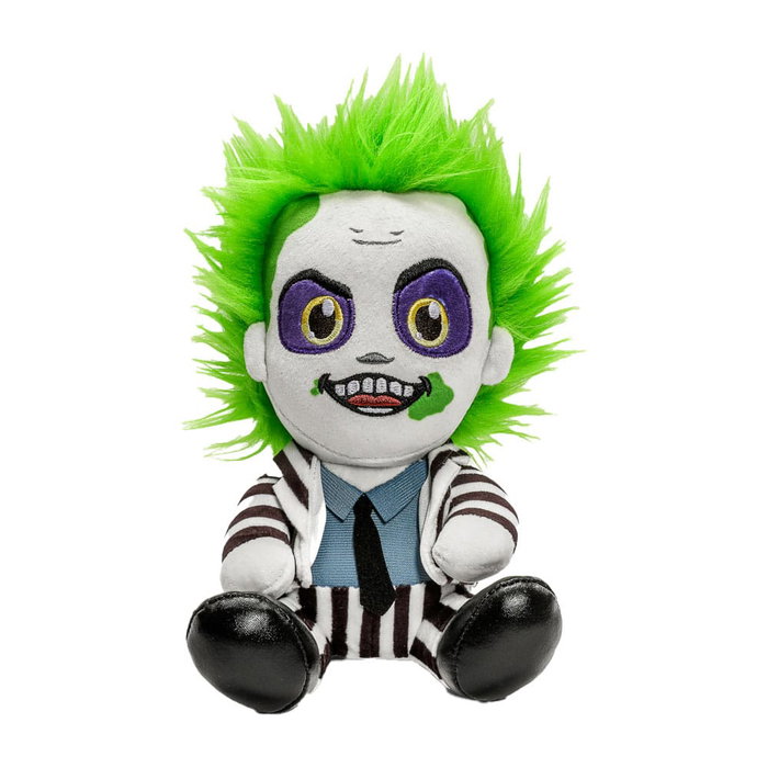 Beetlejuice Peluche Phunny Beetlejuice Sitting with Striped Outfit 18 cm