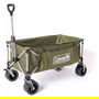 Coleman Ultimate Terrain Bollerwagen 2226531 - Carro de Transporte Plegable, Verde, 180 kg de Carga, 132 L