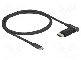 DeLOCK Cable adaptador USB Type-C™ a HDMI 4K 60 Hz magnético, 1,2 m