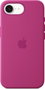 Apple iPhone 16e Funda de Silicona - Fucsia