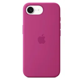 Apple iPhone 16e Funda de silicona - Fucsia