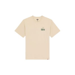 Camiseta de Manga Corta Hombre Dickies Apison Ss Beige 6-7 Años