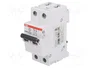 ABB S200 MCB Interruptor magnetotérmico 6A 2 polos 6kA