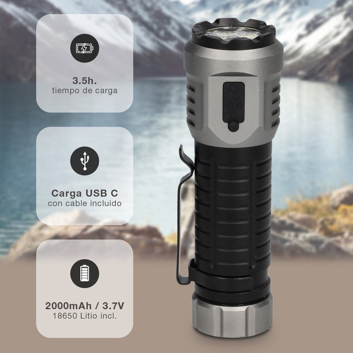 GSC Evolution Linterna de mano 5 LEDs 20W GSC Evolution Linterna de mano 5 LEDs 20W