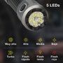 GSC Evolution Linterna de mano 5 LEDs 20W