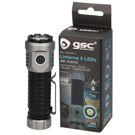 GSC Evolution Linterna de mano 5 LEDs 20W