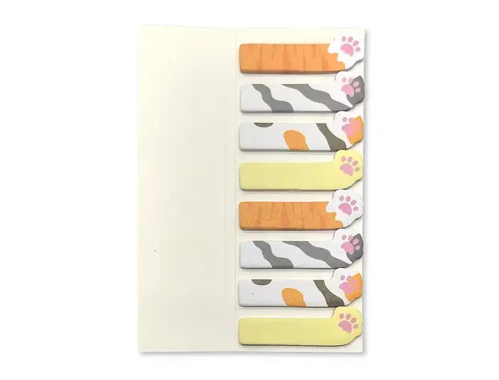 Imaginovo Bloc notas adhesivas marcapaginas patita perro 120 hojas 8x15x48 mm