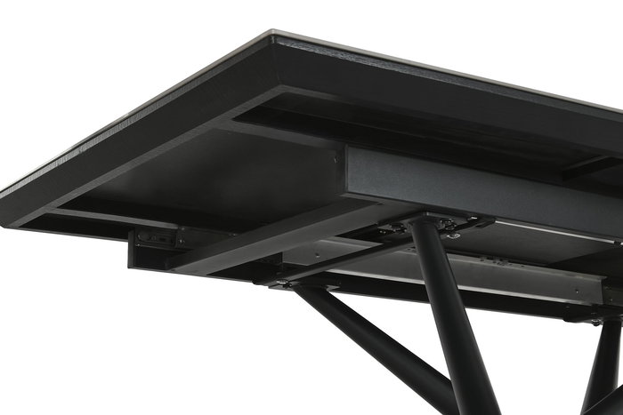 DKD Home Decor Mesa Comedor Gris Negro Metal Ceramica 160 x 90 x 76 cm DKD Home Decor Mesa Comedor Gris Negro Metal Ceramica 160 x 90 x 76 cm