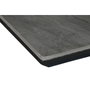 DKD Home Decor Mesa de Comedor de Cerámica y Metal Gris 160x90x76