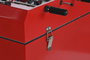 DKD Home Decor Nevera de Metal Roja No Eléctrica