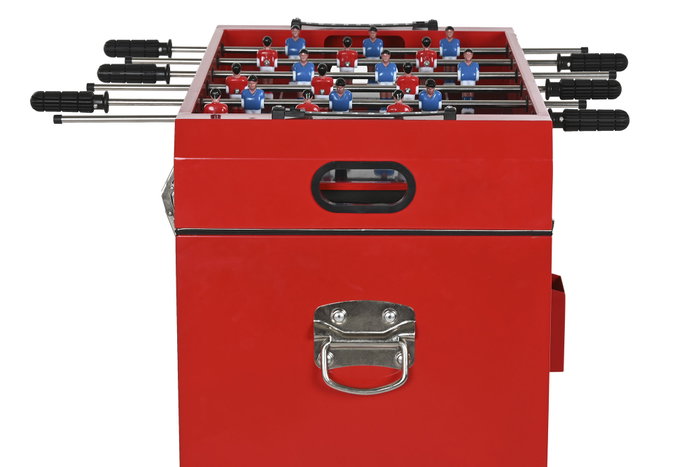 DKD Home Decor Nevera de Metal Roja No Eléctrica DKD Home Decor Nevera de Metal Roja No Eléctrica
