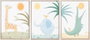 DKD Home Decor Cuadro Lienzo Poliéster Animal 3D 30x3x40