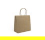 Algon Set de 3 Bolsas de Papel Kraft 26 cm x 17 cm x 26 cm (24 Unidades)