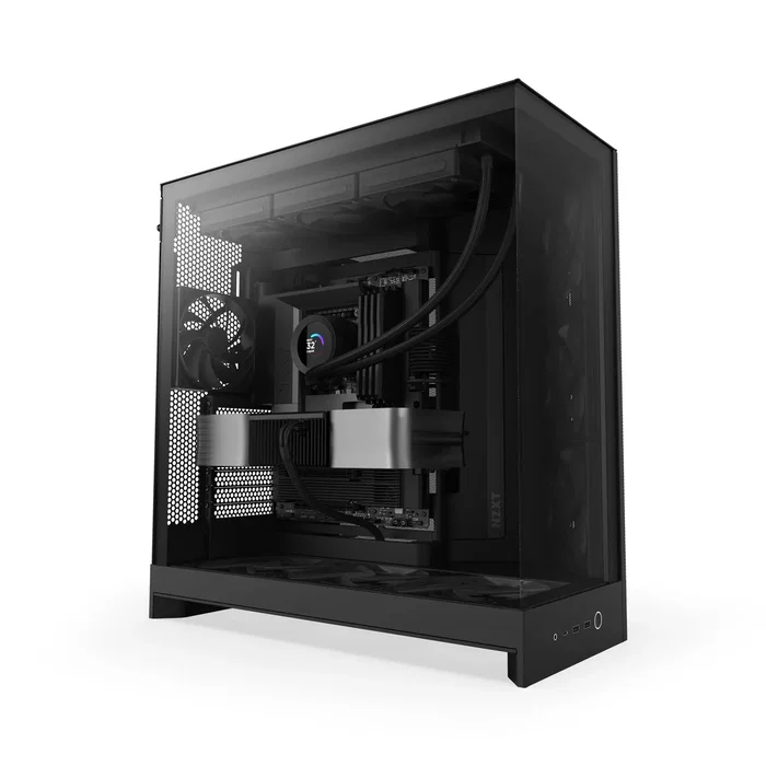 NZXT H9 Flow Caja Semitorre de Doble Cámara - Negro NZXT H9 Flow Caja Semitorre de Doble Cámara - Negro