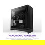 NZXT CM-H92FB1 H9 Flow Torre Media ATX/Micro-ATX/Mini-ITX Caja PC Mesh Negro con Ventana Lateral de Cristal Templado
