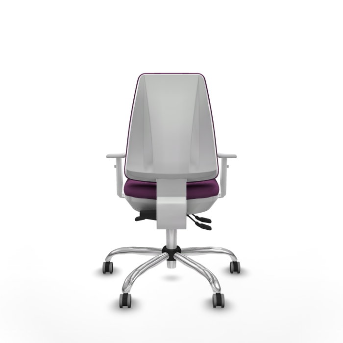 PIQUERAS Y CRESPO Silla de oficina Elche Morada con mecanismo Asincro PIQUERAS Y CRESPO Silla de oficina Elche Morada con mecanismo Asincro