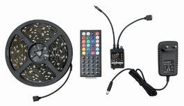 GEMBIRD Tira LED RGB 5m IP65 con controlador y mando