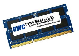 OWC Memoria RAM 8GB PC3-8500 DDR3 1066MHz 204-pin Non ECC Dual Rank CL7